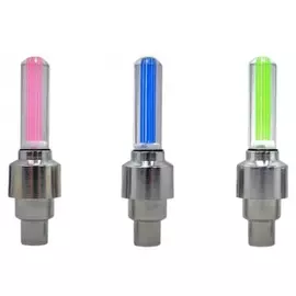 Декоративный колпачок Navigator на нипель для велосипеда, автомобиля, мотоцикла, A/V, синий, фиолетовый, зеленый в ассортименте LED