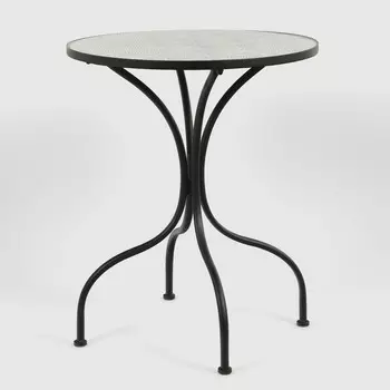 Декоративный стол Heng Yu с мозаикой Море 60х60х72 см