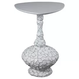 Декоративный столик Bogacho "Динос", Айс(БЛ), цвет столешницы Айс(БЛ)