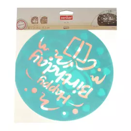 Декораторы для торта Fackelmann сердца/День Рождения 2шт