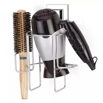 Держатель для фена Teknotel самоклеящийся хром