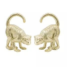 Держатель для книг Glasar обезьянки набор 2пр 33х18x22см