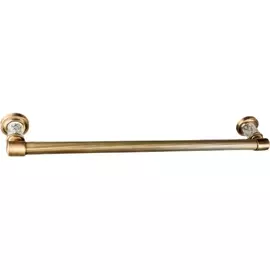 Держатель для полотенца Boheme Murano Cristal бронзовый 20,5х9,5х28,5 см