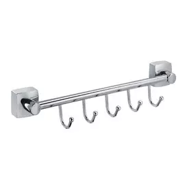 Держатель для полотенец 5 крючков Fixsen Kvadro