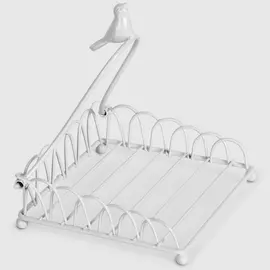 Держатель для салфеток маленький белый