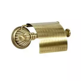 Держатель для туалетной бумаги Boheme Hermitage бронзовый с крышкой 19х12,5х9,5 см