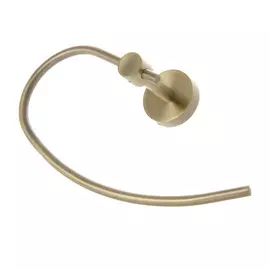 Держатель полотенца полуовал бронза Elvan 23х8х12 см