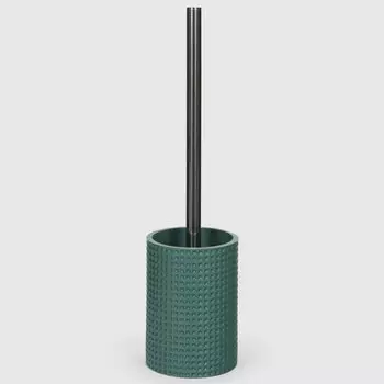 Держатель с ершиком Aspire sanitary из полирезина Вафельный