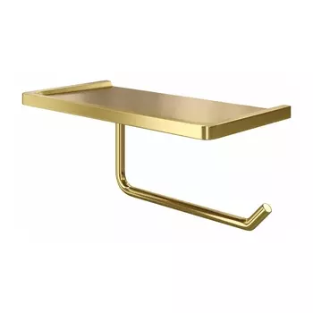 Держатель туалетной бумаги WasserKRAFT с полочкой для телефона