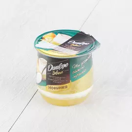 Десерт Даниссимо Deluxe с грушей и со вкусом карамели и ванили 160 г