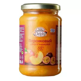 Десерт Delphi персиковый с маракуйей 360 г