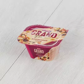 Десерт Ehrmann Grand Duet Арахисовый краш творожный со вкусом крем-брюле 135 г