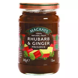 Десерт Mackays из ревеня с имбирем 340 г