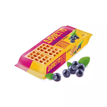 Десерт мягкий Дарлетто с суфле черника 144 г