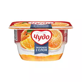 Десерт творожный Чудо испанский апельсин 4,2% 100 г
