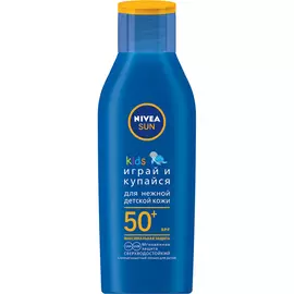 Детский солнцезащитный лосьон Nivea Играй и купайся СЗФ 50+ 100 мл