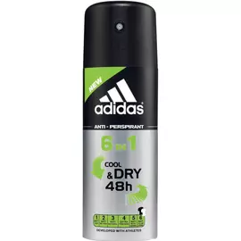 Дезодорант-антиперспирант Adidas 6in1 Cool&amp;Dry 150мл