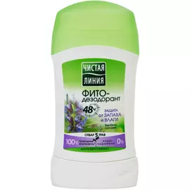 Дезодорант-антиперспирант Чистая Линия Защита от запаха и влаги 40 мл