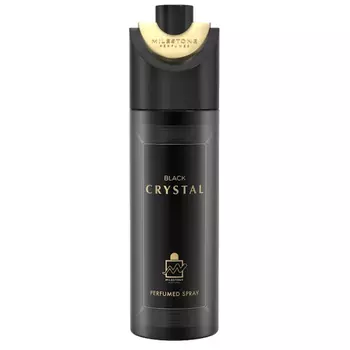 Дезодорант парфюмированный женский Milestone Black crystal 200 мл