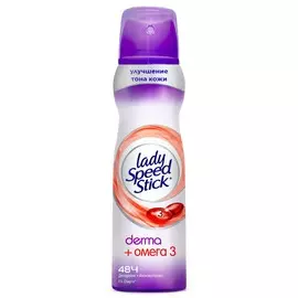 Дезодорант-спрей Lady Speed Stick Derma + Витамин Е 150 мл