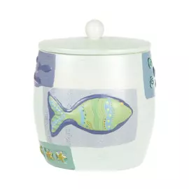 Диспенсер для ватных палочек Primanova Minnow разноцветный 9,5х8,5х11 см