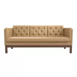 Диван AS Алана б 193x82x83 орех/кремовый