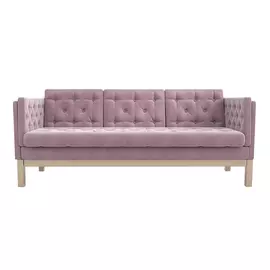 Диван AS Алана б 193x82x83 сосна/розовый