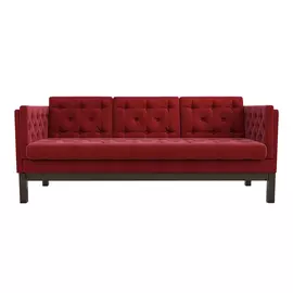 Диван AS Алана б 193x82x83 венге/красный