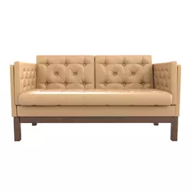 Диван AS Алана м 154x82x83 орех/кремовый