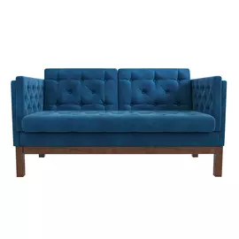 Диван AS Алана м 154x82x83 орех/синий