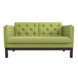 Диван AS Алана м 154x82x83 венге/зеленый