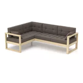 Диван AS Алекс у 220x160x80 сосна/каменный