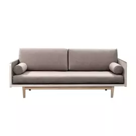 Диван AS Джоди 205x100x65 беленый дуб/бежевый