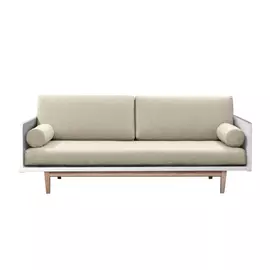 Диван AS Джоди 205x100x65 белый/молочный