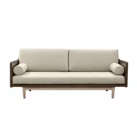 Диван AS Джоди 205x100x65 орех/молочный