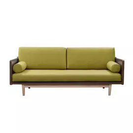 Диван AS Джоди 205x100x65 орех/зеленый