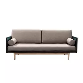 Диван AS Джоди 205x100x65 венге/бежевый