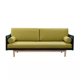 Диван AS Джоди 205x100x65 венге/зеленый