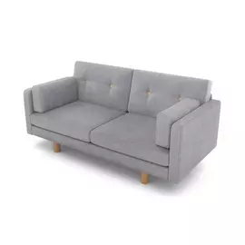 Диван AS Изабелла м 167x80x83 грей