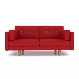 Диван AS Изабелла м 167x80x83 красный