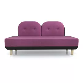 Диван AS Тера 192x80x91 фиолетовая рогожка