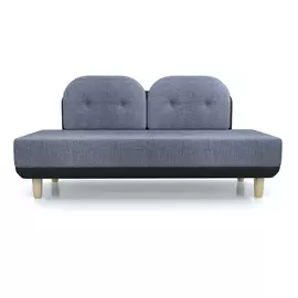 Диван AS Тера 192x80x91 серая рогожка