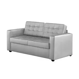 Диван ФC Нубия натуральная кожа 160x86x86 серый