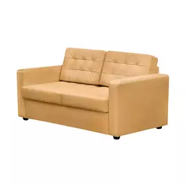 Диван ФC Нубия натуральная кожа 160x86x86 золотой