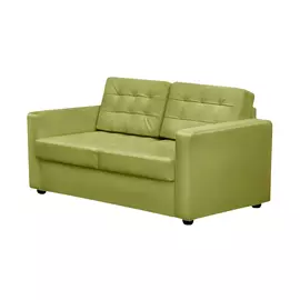 Диван ФC Нубия натуральная кожа 160x86x86 фисташковый