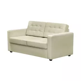 Диван ФC Нубия натуральная кожа 160x86x86 молочный