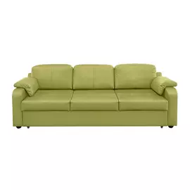 Диван ФС Надия натуральная кожа фисташковый 234x88x88