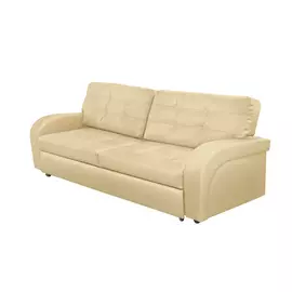 Диван ФС Натиша натуральная кожа бежевый 240x88x94