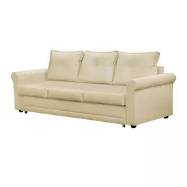 Диван ФС Нири натуральная кожа бежевый 236x89x86