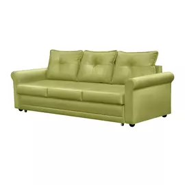 Диван ФС Нири натуральная кожа фисташковый 236x89x86